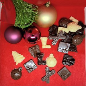 Sachet friture chocolat - Noël