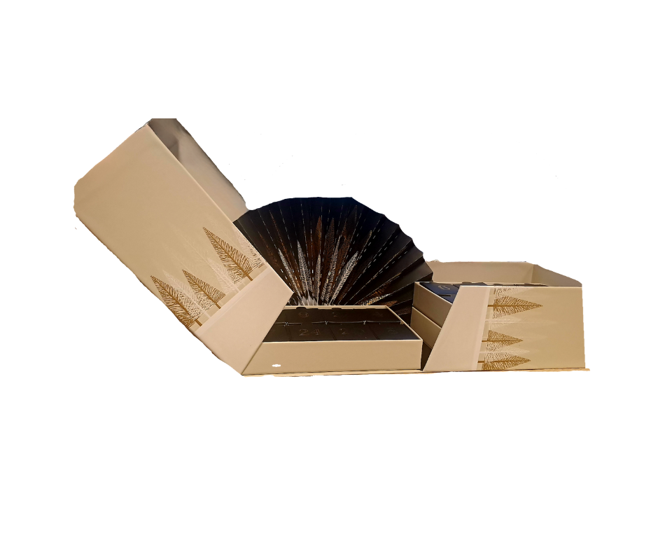 Calendrier de l'avent - éventail