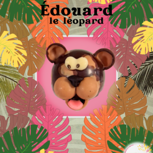 Édouard le léopard en chocolat