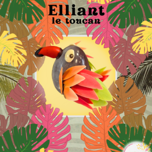 Elliant le toucan en chocolat